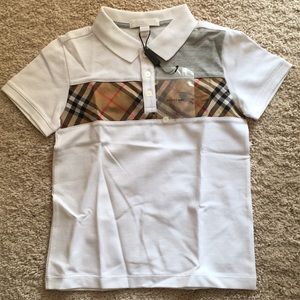 NEW! Boy's Burberry Polo